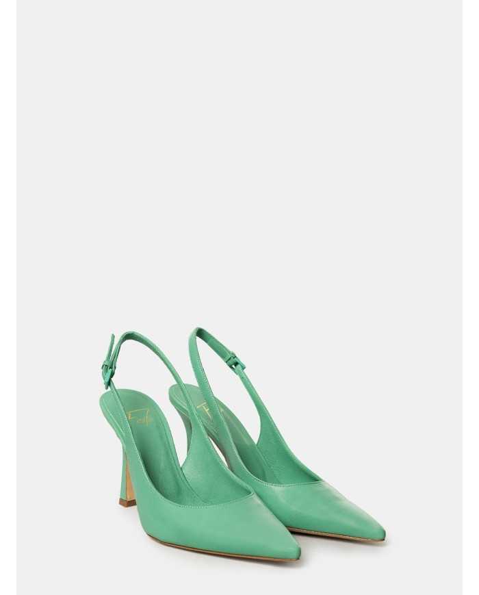 ROBERTO FESTA Sandalo slingback in pelle