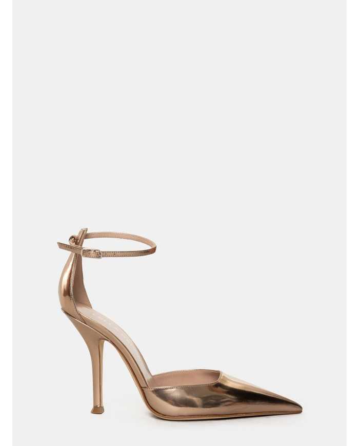 LELLA BALDI Sandalo elegante laminato