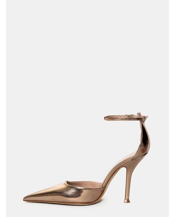 LELLA BALDI Sandalo elegante laminato