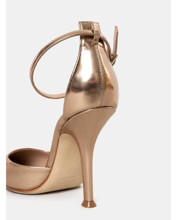 LELLA BALDI Sandalo elegante laminato