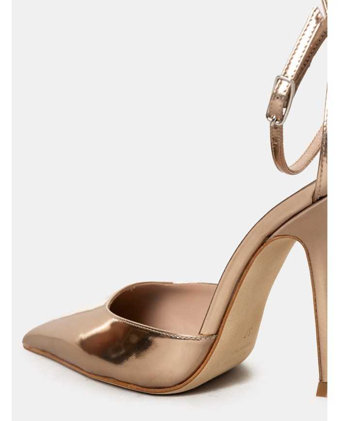 LELLA BALDI Sandalo elegante laminato