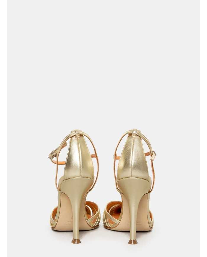 LELLA BALDI Sandalo laminato