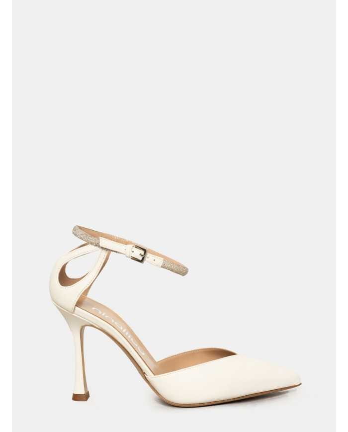 ninalilou Sandalo slingback in pelle