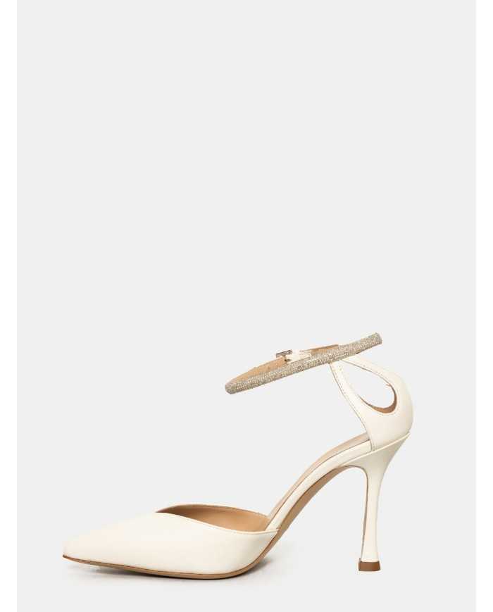 ninalilou Sandalo slingback in pelle