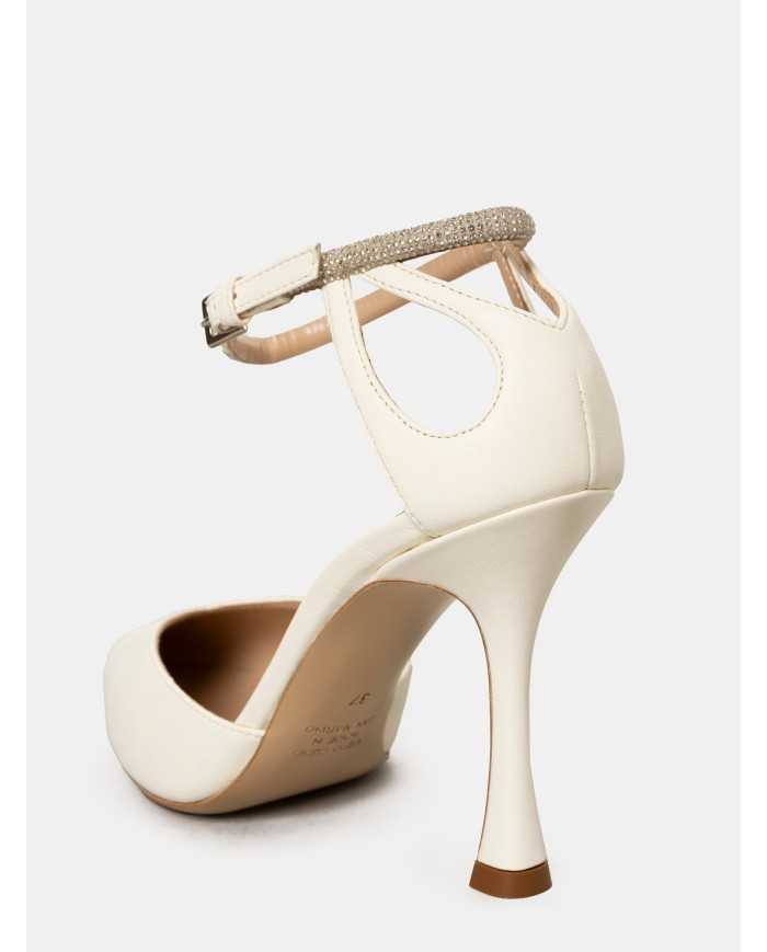 ninalilou Sandalo slingback in pelle