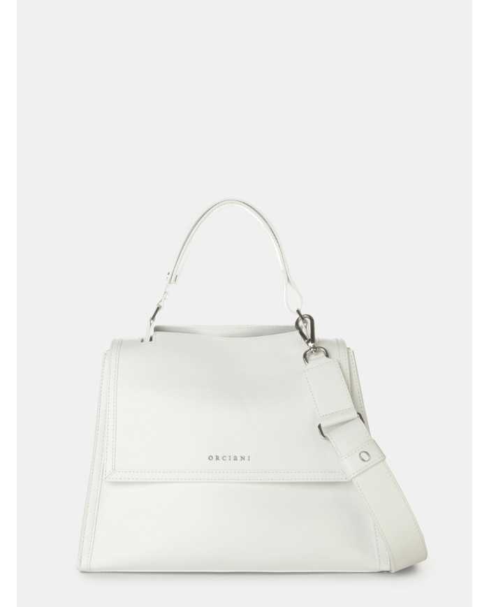 ORCIANI Borsa Sveva media in pelle premium