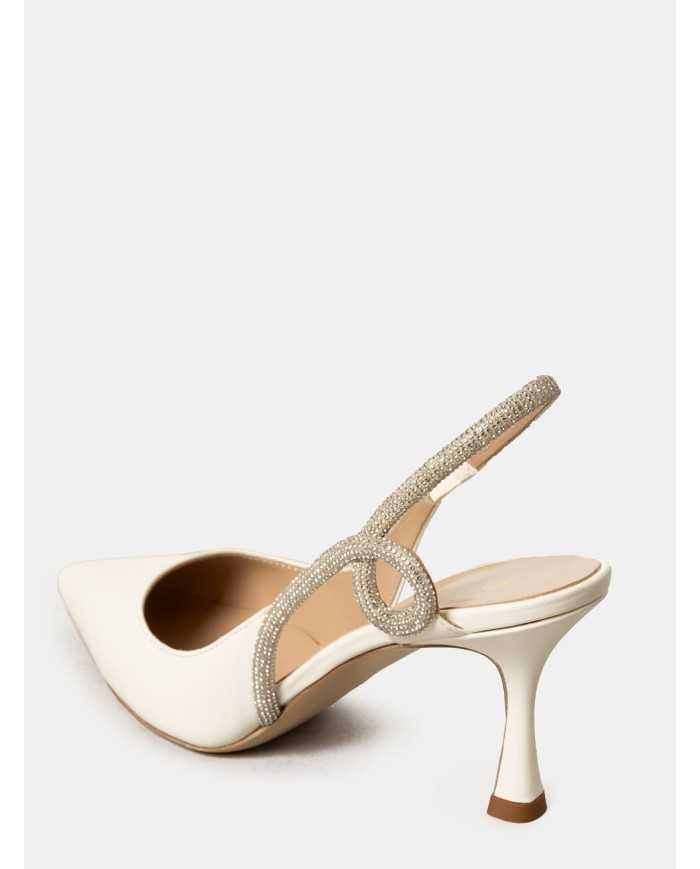 ninalilou Sandalo slingback gioiello