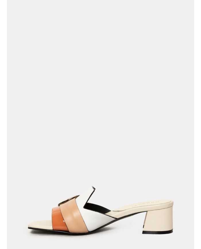 DONNARì Sandalo sabot in pelle