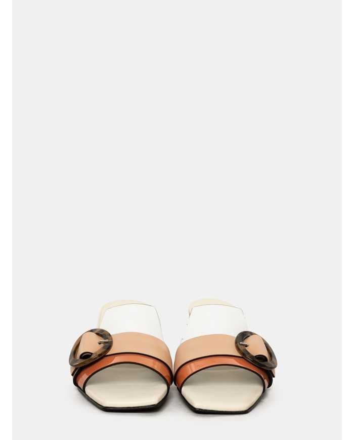 DONNARì Sandalo sabot in pelle