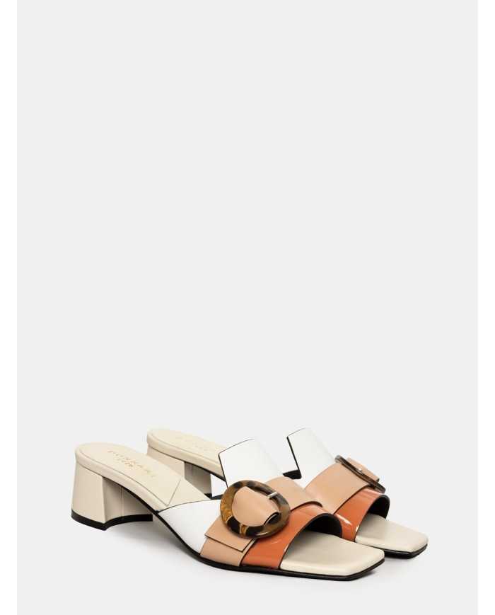 DONNARì Sandalo sabot in pelle