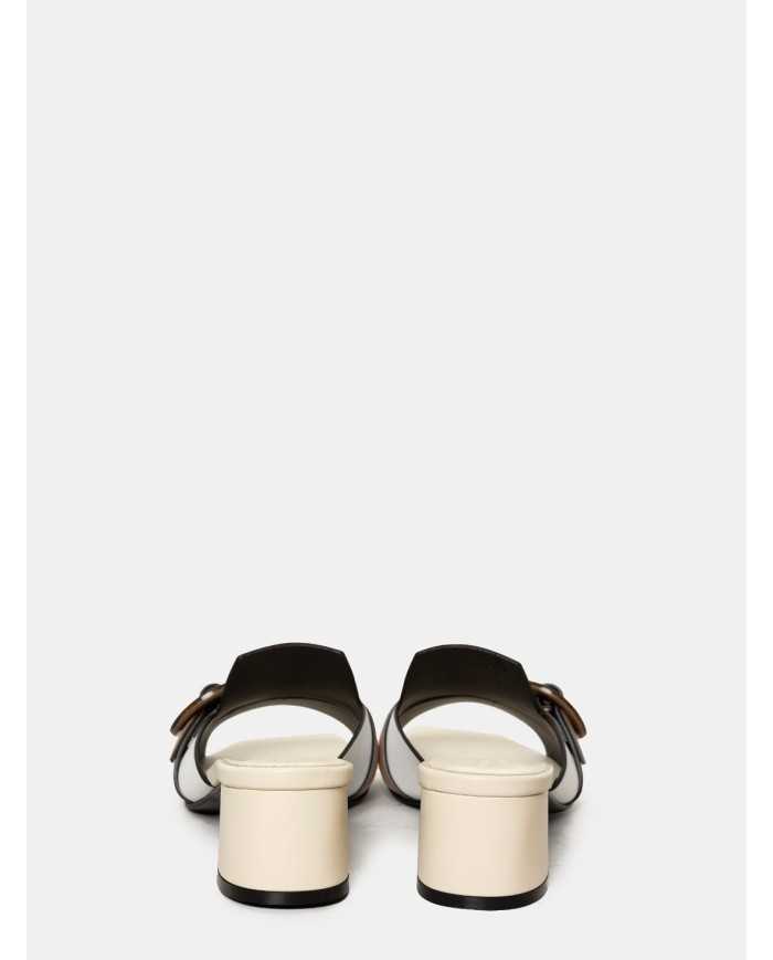 DONNARì Sandalo sabot in pelle