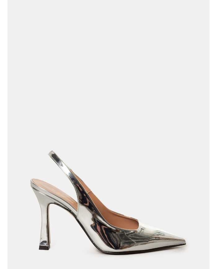 BIANCA DI' Sandalo slingback specchio
