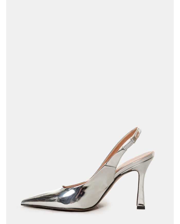 BIANCA DI' Sandalo slingback specchio