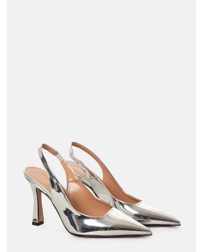 BIANCA DI' Sandalo slingback specchio