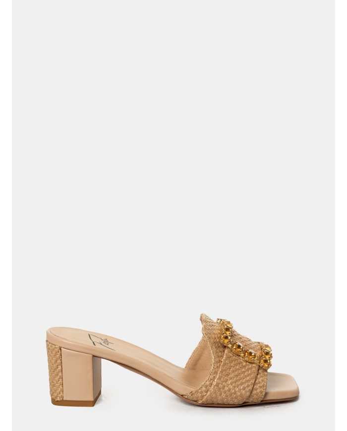 ROBERTO FESTA Sandalo in raffia