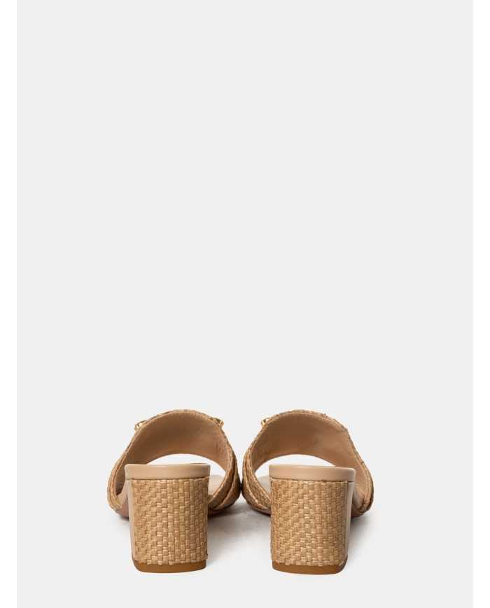 ROBERTO FESTA Sandalo in raffia