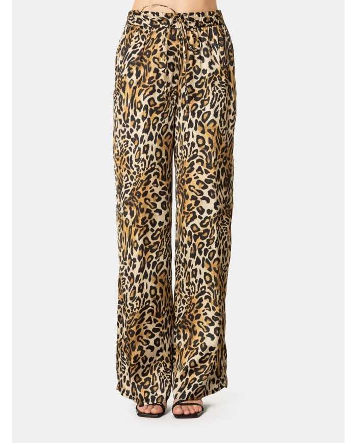 BEATRICE B Pantaloni a palazzo in viscosa