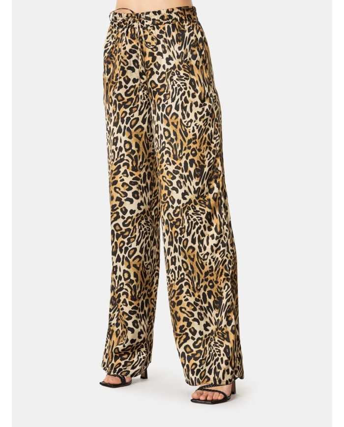 BEATRICE B Pantaloni a palazzo in viscosa