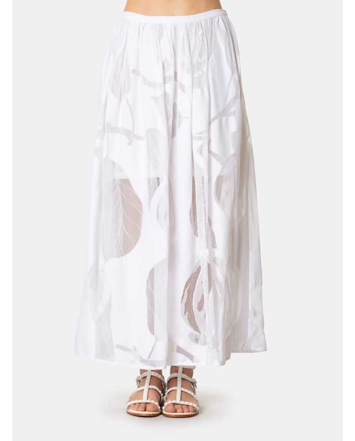 BEATRICE B Gonna in pizzo a rete