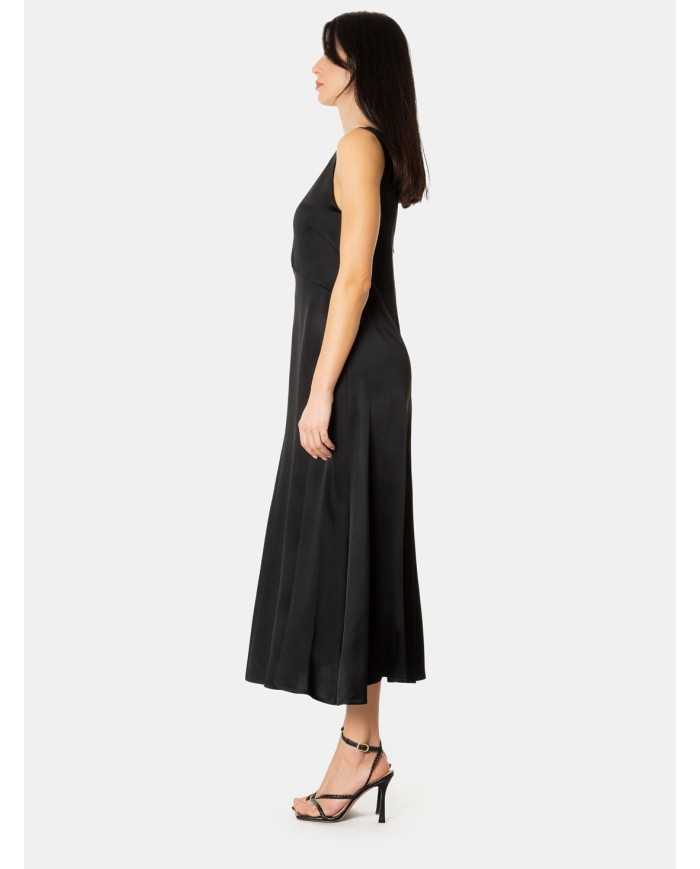 BEATRICE B Abito svasato in satin