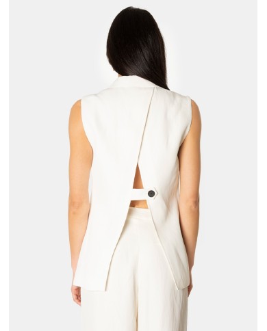 LIVIANA CONTI Gilet monopetto LIVIANA CONTI Gilet monopetto