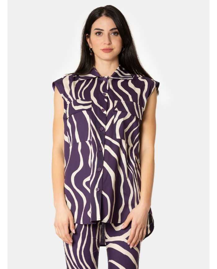 LIVIANA CONTI Camicia a fantasia