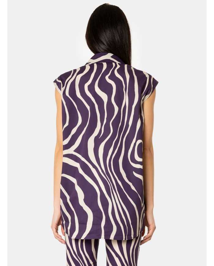 LIVIANA CONTI Camicia a fantasia