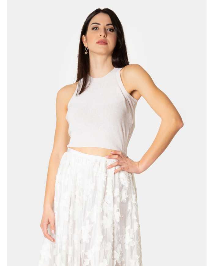 MAXMARA STUDIO Top in crepe di viscosa