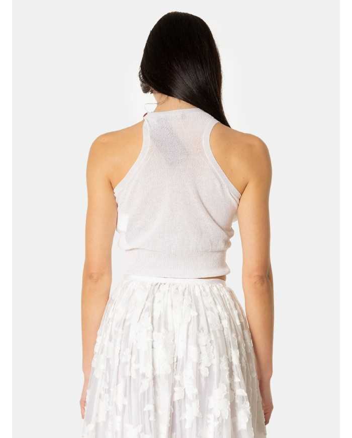 MAXMARA STUDIO Top in crepe di viscosa