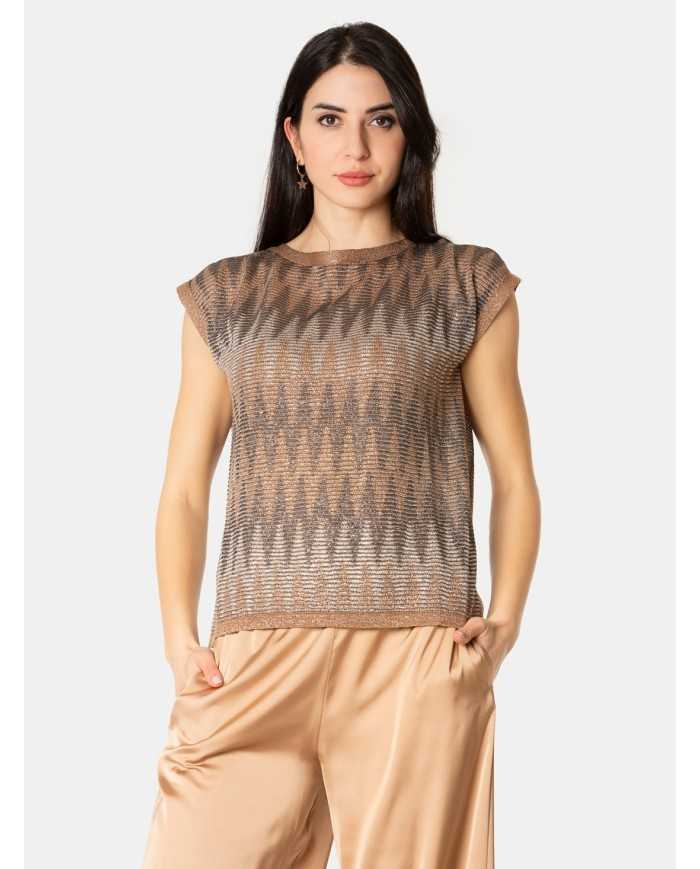 D.EXTERIOR Maglia chevron lux