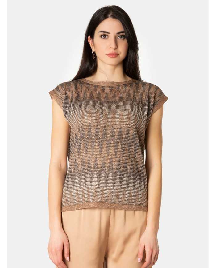 D.EXTERIOR Maglia chevron lux