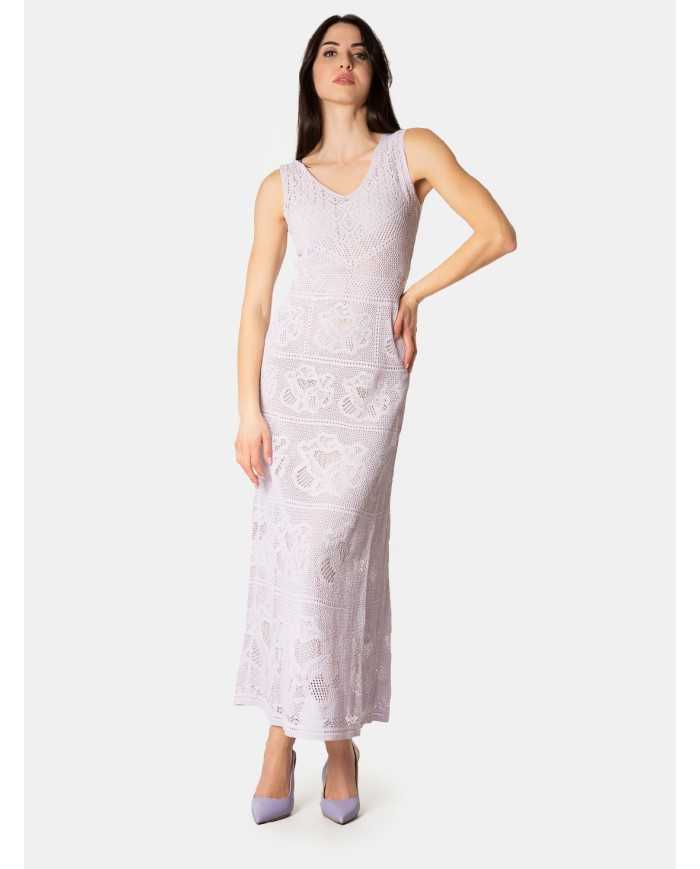 D.EXTERIOR Abito pizzo con fiore