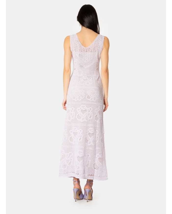 D.EXTERIOR Abito pizzo con fiore