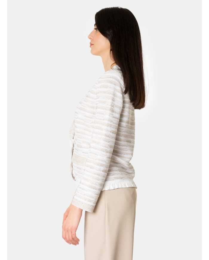 D.EXTERIOR Giacca corta tramata