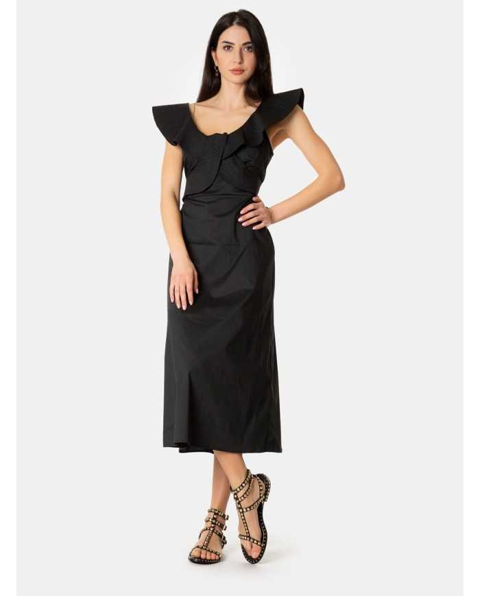 LIVIANA CONTI Abito con impunture