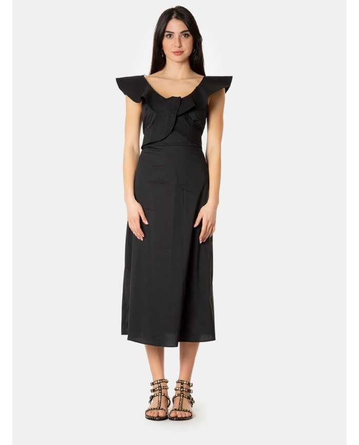 LIVIANA CONTI Abito con impunture