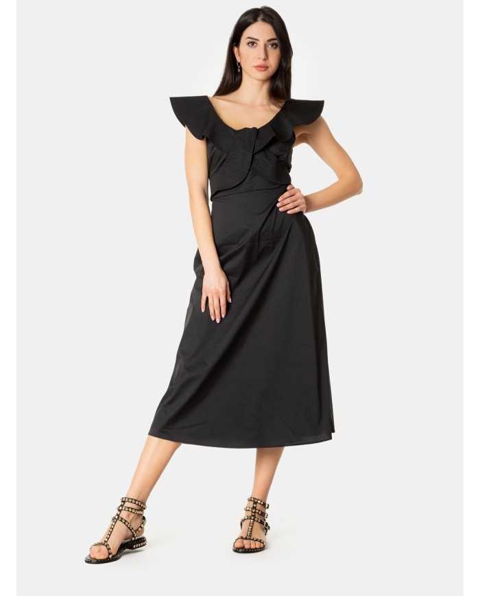 LIVIANA CONTI Abito con impunture