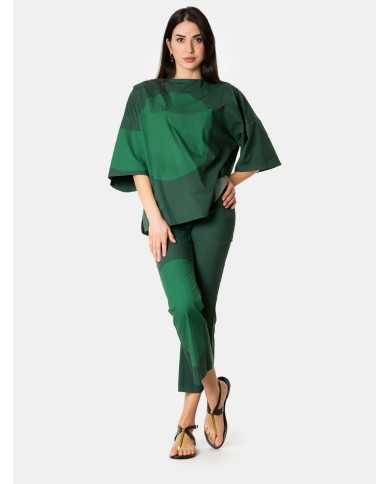 LIVIANA CONTI Blusa a fantasia pois