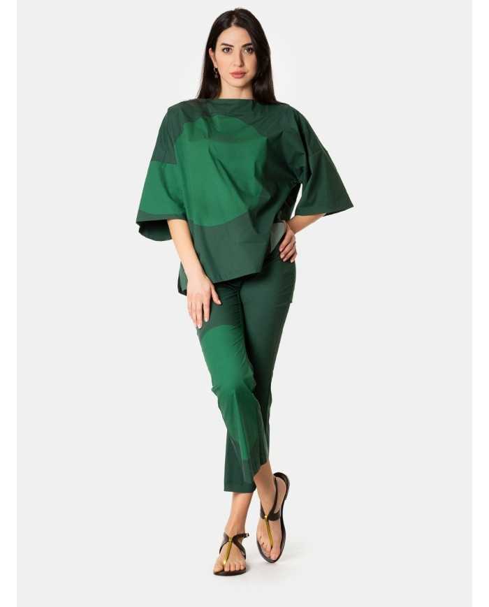 LIVIANA CONTI Blusa a fantasia pois