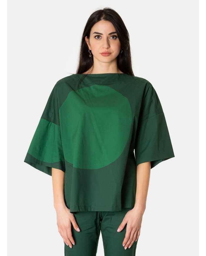 LIVIANA CONTI Blusa a fantasia pois