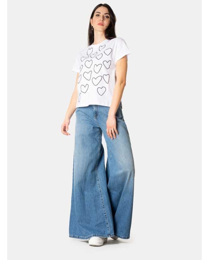 LIVIANA CONTI T-shirt con ricamo