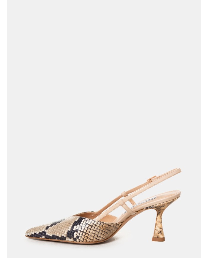 FRANCESCO SACCO Sandalo slingback in pitone