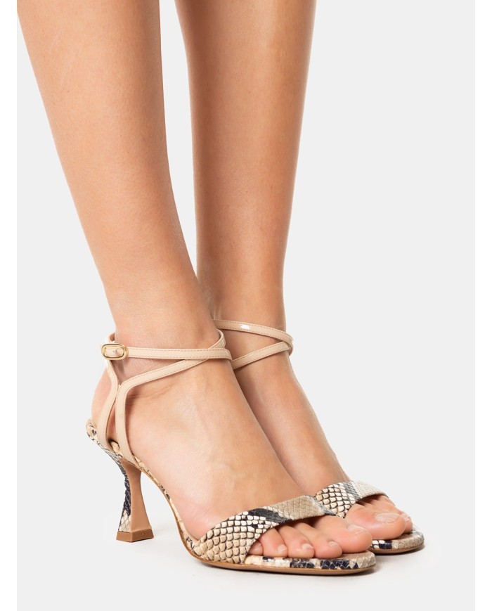 FRANCESCO SACCO Sandalo in pitone