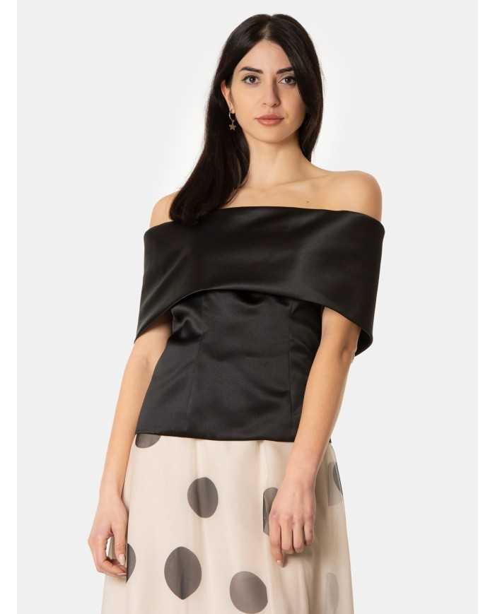 GIADACURTI Resort Top rever duchesse