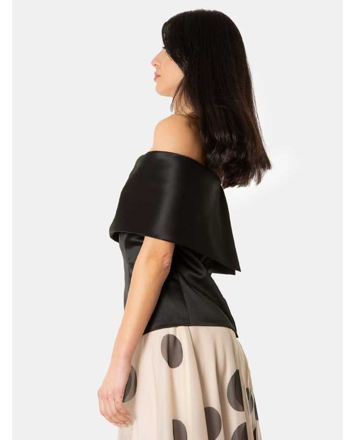 GIADACURTI Resort Top rever duchesse