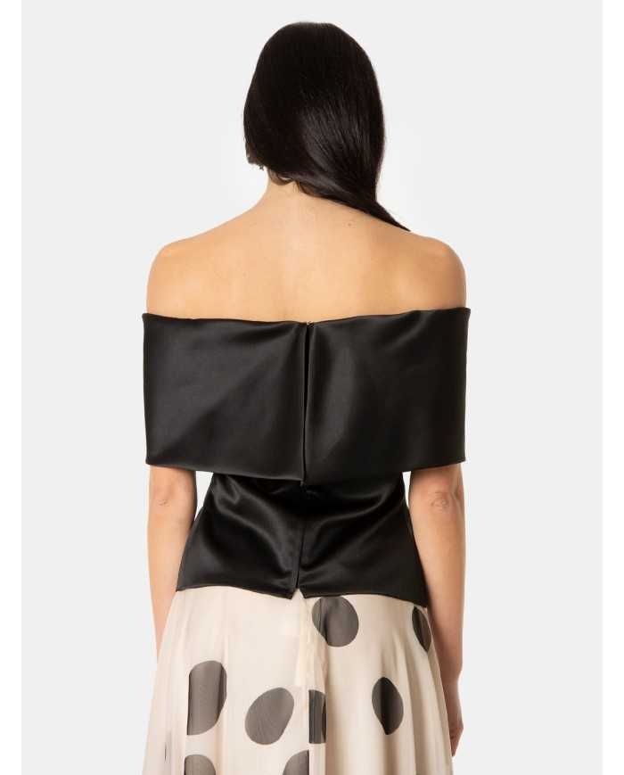 GIADACURTI Resort Top rever duchesse