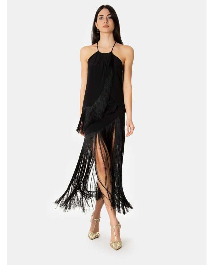 SIMONA CORSELLINI Gonna con frange