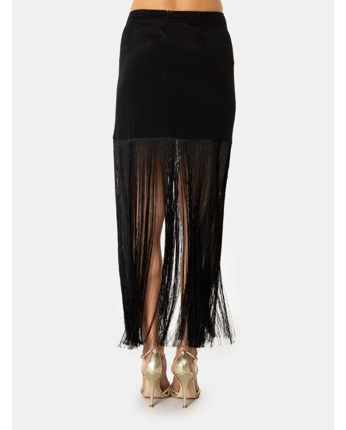 SIMONA CORSELLINI Gonna con frange