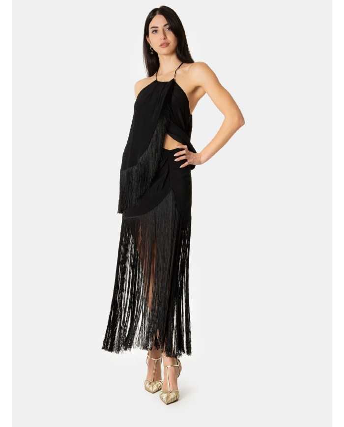 SIMONA CORSELLINI Top con frange