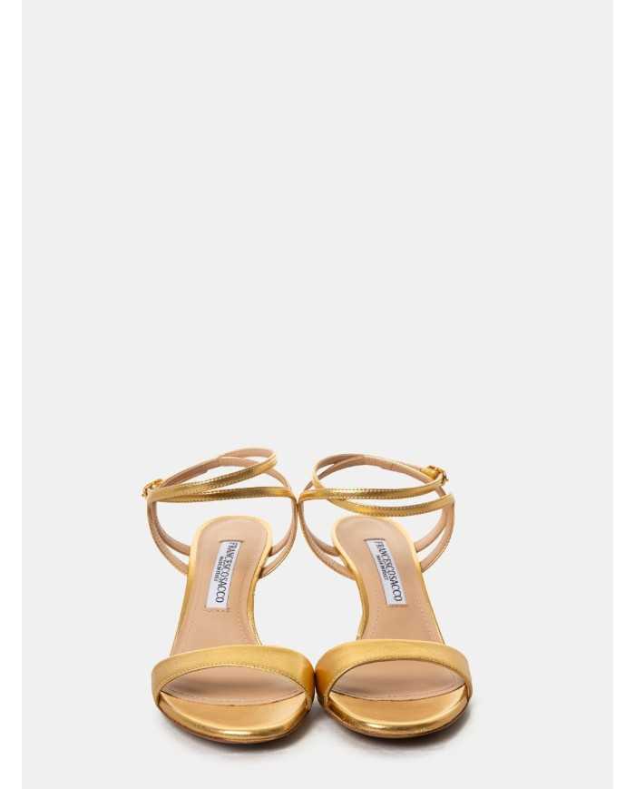 FRANCESCO SACCO Sandalo laminato